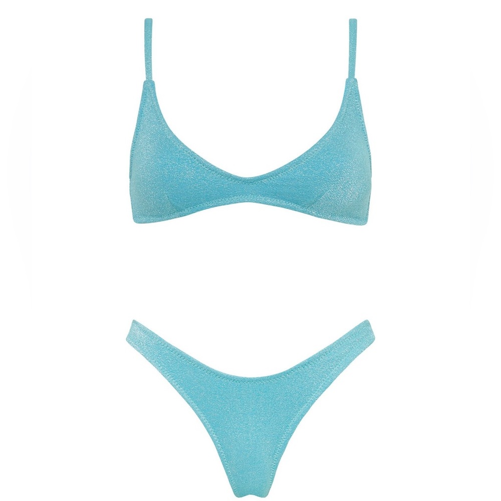 Triangl Maia Baby Blue Sparkle Bikini